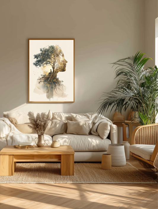 Lámina “Sostenerse” – Encontrar raíces en medio de la tormenta