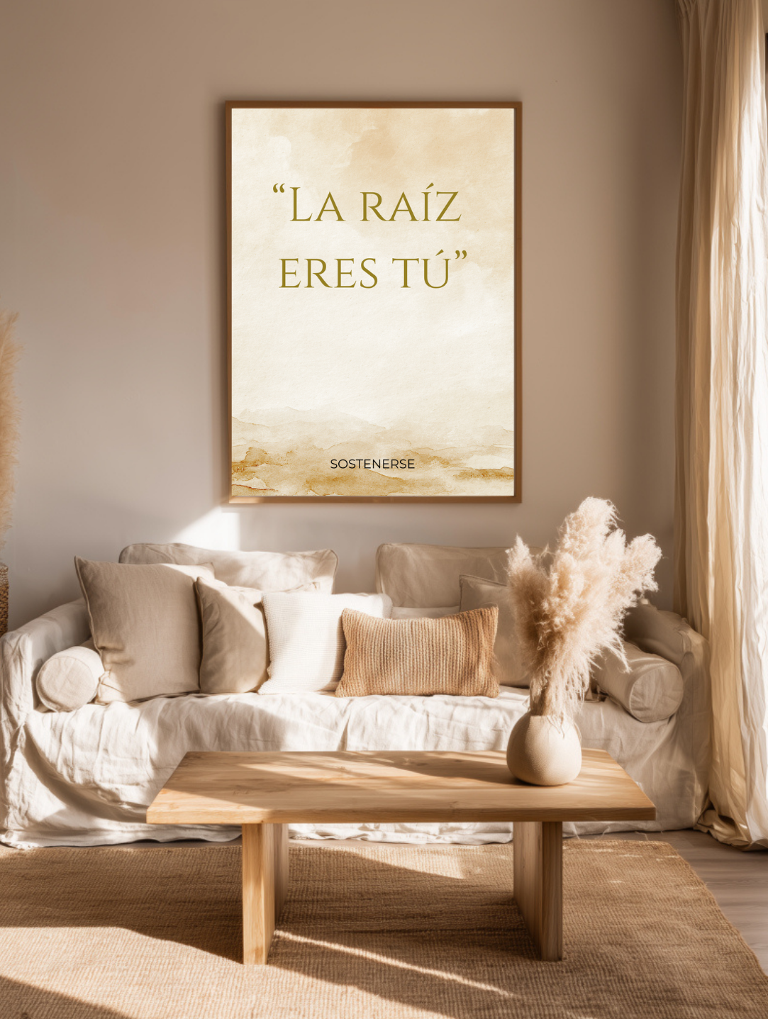 La raíz eres tú (Sostenerse)