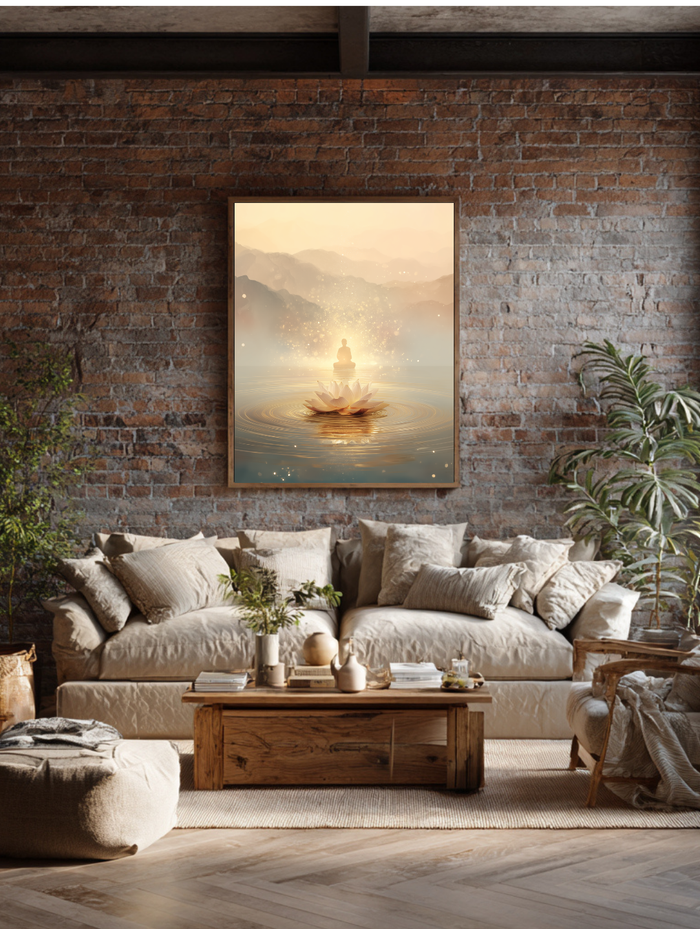 Lámina “Habitarse” – Vivir en ti, sin huir y sin exigirte