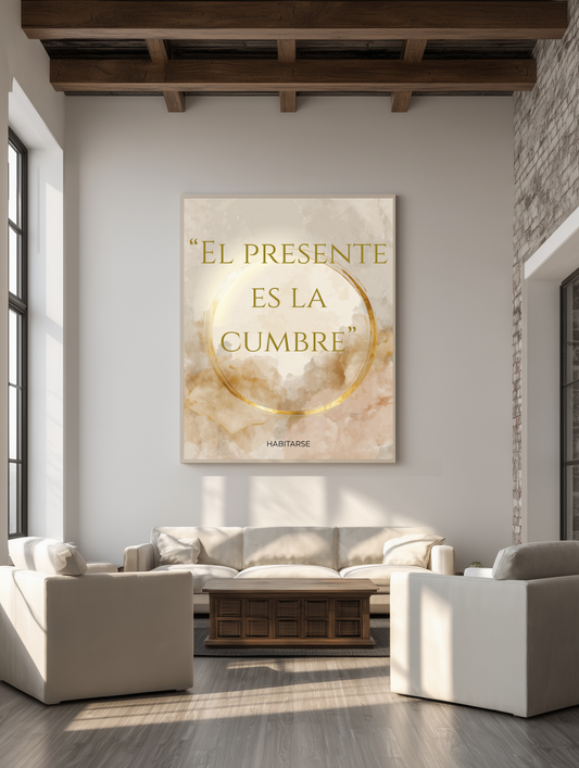 El presente es la cumbre (Habitarse)