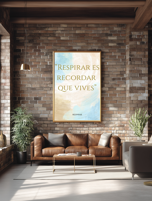 Respirar es recordar que vives (Respirar)