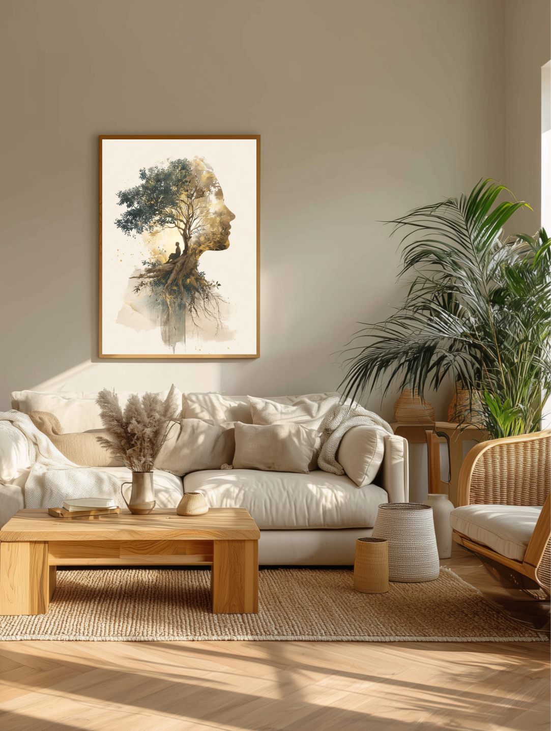 Lámina “Sostenerse” – Encontrar raíces en medio de la tormenta